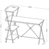 Brabix Loft CD-004 (дуб натуральный) Image #3