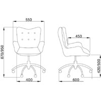 AksHome Bella (велюр желтый) Image #2