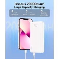 Baseus 20000mAh PPAP20K (белый) Image #3