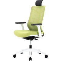 Chair Meister Nature II (белая крестовина, зеленый)