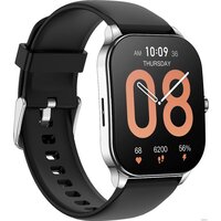 Amazfit Pop 3S (серебристый, с силиконовым ремешком) Image #2
