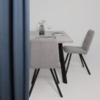 Мамадома Leon lux radial-180 раздвижной 180-240х95 (серый сланец/черный) Image #3