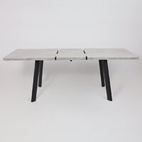 Мамадома Leon lux radial-180 раздвижной 180-240х95 (серый сланец/черный) Image #19