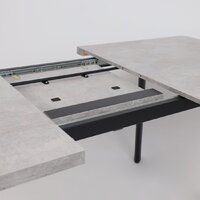 Мамадома Leon lux radial-180 раздвижной 180-240х95 (серый сланец/черный) Image #13