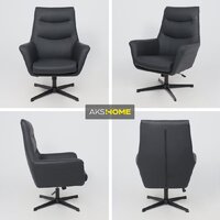 AksHome Hudson (экокожа, черный PU-24/черный) Image #7