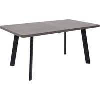 Мамадома Leon lux radial-180 раздвижной 180-240х95 (дымчатая керамика/черный)