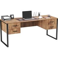 Soma Slava 180x66 (дуб крафт золотой/черный) Image #1