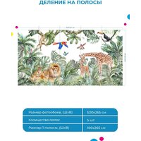 ФабрикаФресок Детские Джунгли 105265 (500x265) Image #5