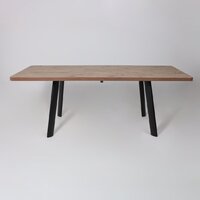 Мамадома Leon lux radial-180 раздвижной 180-240х95 (дуб веллингтон/черный) Image #21