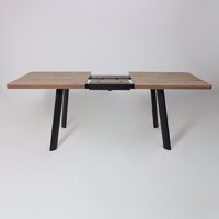 Мамадома Leon lux radial-180 раздвижной 180-240х95 (дуб веллингтон/черный) Image #18