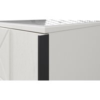 КМК Мебель 1Д Агата КМК 1001.2 (белый текстурный/дуб полярный) Image #3