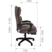 CHAIRMAN 442 (ткань, Т-14 коричневый) Image #8