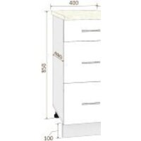 Кортекс-мебель Корнелия Лира НШ40р3ш (оникс/марсель) Image #5