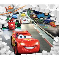 ФабрикаФресок Тачки мультфильм из стены 903270 (300x270)