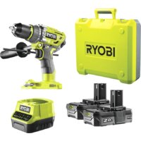 Ryobi R18PD7-220B 5133004295 (с 2-мя АКБ, кейс) Image #2