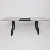 Мамадома Leon lux radial-160 раздвижной 160-205х90 (серый сланец/черный) Image #17