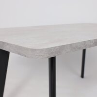 Мамадома Leon lux radial-160 раздвижной 160-205х90 (серый сланец/черный) Image #9