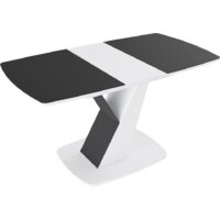 Трия Гарда тип 1 (белый/стекло матовое черный графит) Image #2