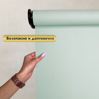 НеоФьюжен Эден 200 110х250 правая (снежная мята, черная фурнитура) Image #4