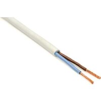 Автопровод ПВС-Т 2x2.5 (100 м, белый)