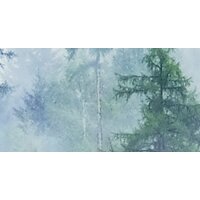 ФабрикаФресок Светлый туманный лес 012465 (400x265) Image #2