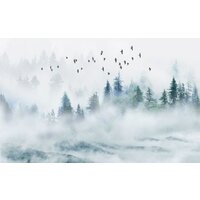 ФабрикаФресок Светлый туманный лес 012465 (400x265) Image #1