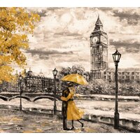 ФабрикаФресок Живопись. Акварельный Лондон. Бигбен 1183270 (300x270) Image #1