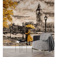 ФабрикаФресок Живопись. Акварельный Лондон. Бигбен 1183270 (300x270) Image #3
