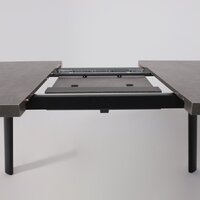 Мамадома Leon lux radial-160 раздвижной 160-205х90 (дымчатая керамика/чёрный) Image #14