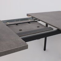 Мамадома Leon lux radial-160 раздвижной 160-205х90 (дымчатая керамика/чёрный) Image #13