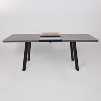 Мамадома Leon lux radial-160 раздвижной 160-205х90 (дымчатая керамика/чёрный) Image #18