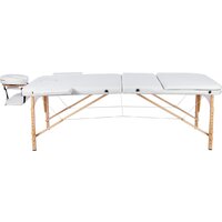 Atlas Sport 70 см складной 3-с деревянный (белый) Image #3