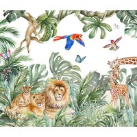 ФабрикаФресок Детские Джунгли 103265 (300x265)