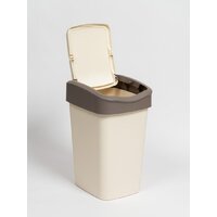 Violet Tandem с подвижной крышкой 841826 (8шт, 10л, слоновая кость/шоколад) Image #3