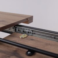 Мамадома Leon lux radial-160 раздвижной 160-205х90 (дуб веллингтон/черный) Image #21