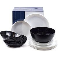 Luminarc Diwali Black White P4360