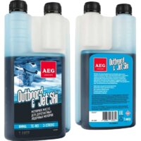 AEG Lubricants Outboard&JetSki 2Т Oil NMMA TC-W3 Дозатор 1л