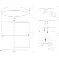 Ambrella light FV5535 WH (белый) Image #9