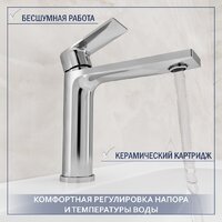 Lauter 21441B + Reef 21CK678C с сифоном 21635CH (хром) Image #5