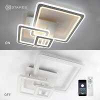 Estares Triplex Square 124W 3S-APP-596x596x146-WHITE/WHITE-220-IP20 Image #5