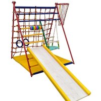 Вертикаль Веселый малыш Transformer (горка, мягкие бортики)