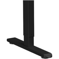 WellDesk Basic 1300x675х18 (черный/дуб хантон темный) Image #4