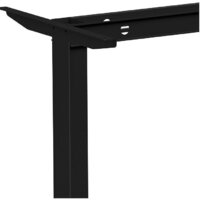 WellDesk Basic 1300x675х18 (черный/дуб хантон темный) Image #3