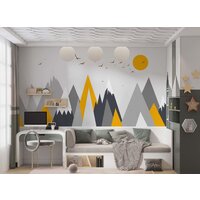 ФабрикаФресок Детские Горы с солнцем 445270 (500x270) Image #5