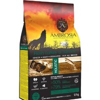 Ambrosia Senior & Sterilized Fresh Turkey & Salmon (для всех пожилых пород, стерилизованных с индейкой и лососем) 12 кг