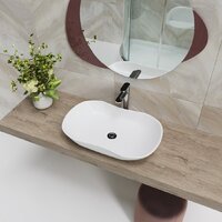 Lauter 21570 + клапан 21190W + сифон 21635W (белый матовый) Image #12