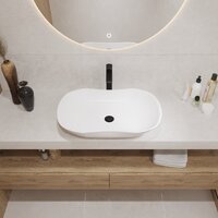 Lauter 21570 + клапан 21190W + сифон 21635W (белый матовый) Image #5