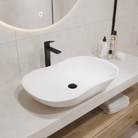 Lauter 21570 + клапан 21190W + сифон 21635W (белый матовый) Image #4