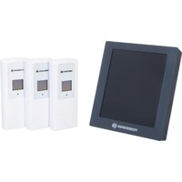 Bresser ClimaTemp Hygro Quadro с тремя датчиками 77138 (серый) Image #2