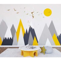 ФабрикаФресок Детские Горы с солнцем 444270 (400x270) Image #4